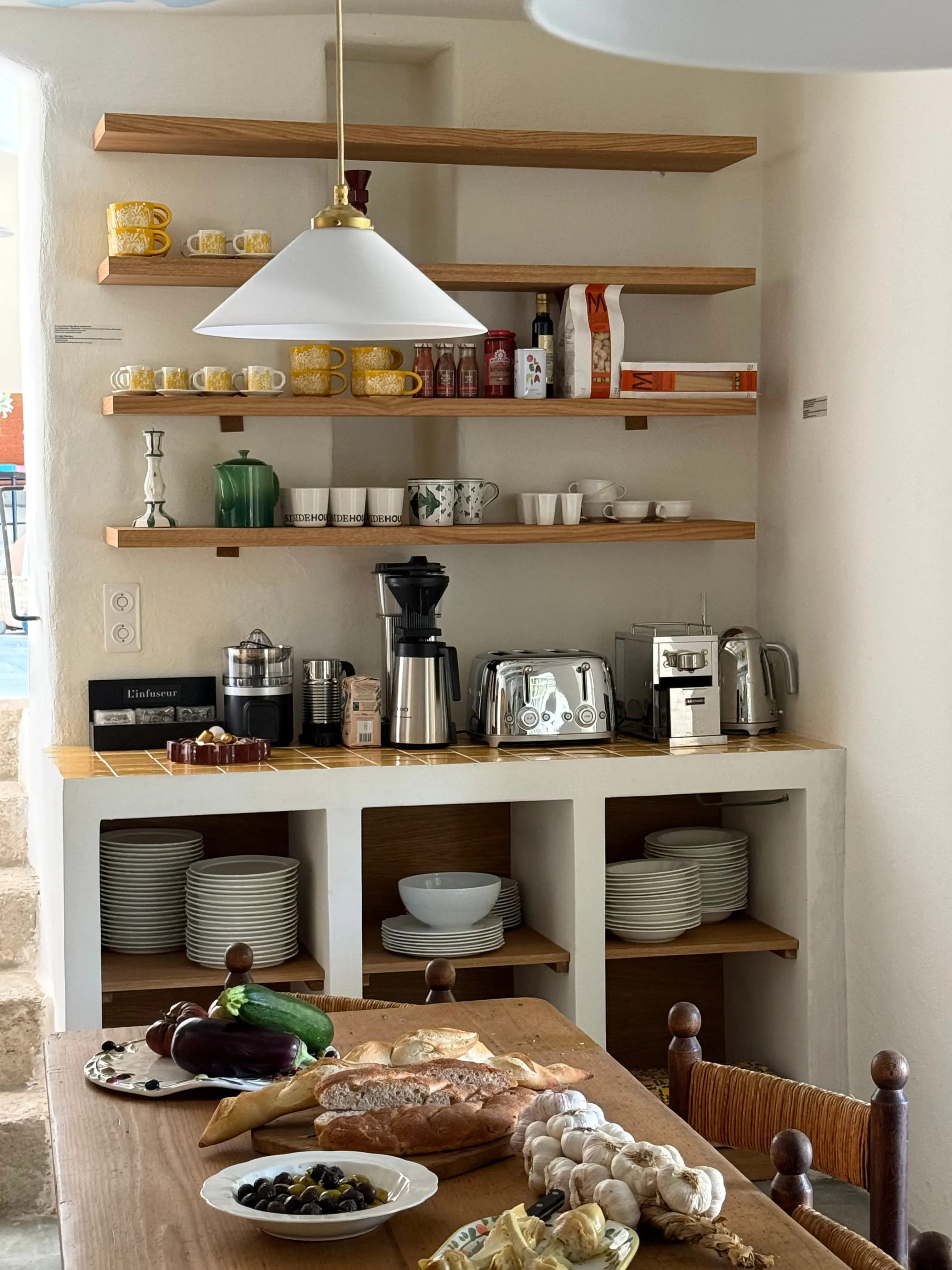 Pantry basics — help yourself, on the house